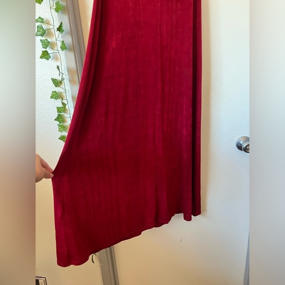 Rabbit rabbit rabbit designs women’s vintage maxi dress in vibrant red. Size 14 - Picture 3 of 11